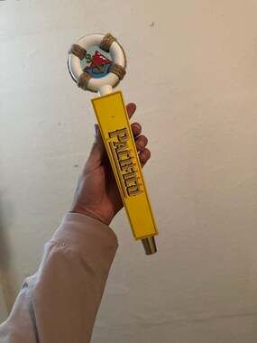 Pacifico Cerveza Beer Tap Handle với Life Preserver Anchor Top